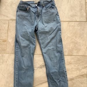 Everlane high rise straight leg jeans 29
